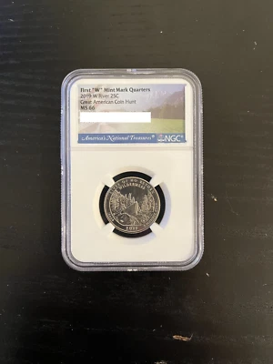 2019 W Frank Church River of No Return 25c NGC MS 66 West Point Quarter - Image 1 of 2