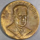 DAG HAMMARJKJOLD UN Hero of Peace Robbins/Attleboro BRONZE MEDAL 70mm 160g A1775