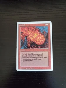 Magic The Gathering 1995 Magic The Gathering revisada tercera edición - Fireball - LP - Imagen 1 de 2