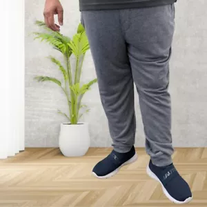 Pantalones de chándal grandes y altos de uso original para hombre, 2XL, 3XL, 4XL, 5XL, gris folkstone - Imagen 1 de 3