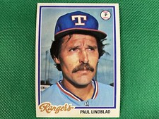 1978 Topps #314 Paul Lindblad Texas Rangers