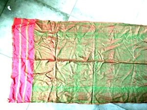 vintage Cambodian silk sarong (krama) circa approx. 1960 - Picture 1 of 7