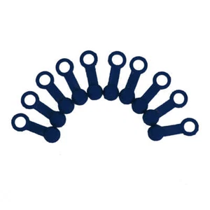 Apico Brems- & Kupplungsentlüftungsventil Gummikappen 10 Stück blau - Bild 1 von 1