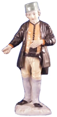 Antique Fuerstenberg Porcelain Miner Figurine Porzellan Bergmann Figur Figure - Image 1 of 4