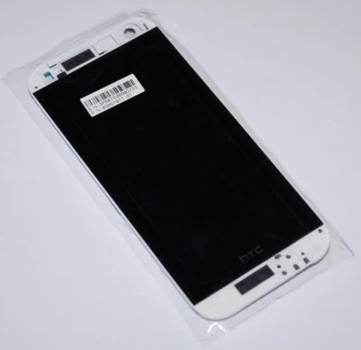 Original HTC One Mini 2 M5 M8MINIn LCD Display Touchscreen Front Cover Silber - Bild 1 von 2