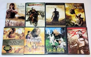Jason And The Argonauts, Mongol, Gladiator, Hercules, Excalibur, 300 & More DVD - Picture 1 of 8