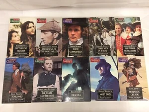 Talking Classics Audio Books Cassettes - Bronte, Dickens, Dumas, Stoker, Doyle - Picture 1 of 4