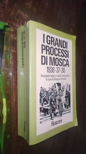 LIBRO:I grandi processi di Mosca, 1936-1937-1938   Rusconi Libri, 1977 - Imagen 1 de 3