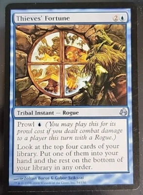 MTG Thieves' Fortune Morningtide 54/150 Regular Uncommon - Image 1 of 2