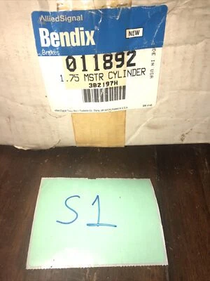 Cilindro maestro de freno Bendix 011892 1,75 3b2197h Foto 1 de 2