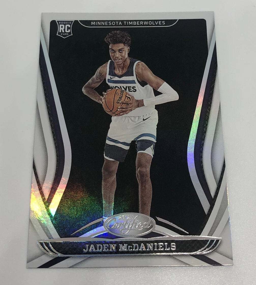 2020-21 Certified Jaden McDaniels Rookie Card RC #173 Timberwolves MINT