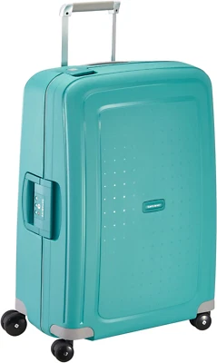 Samsonite S'Cure - Spinner L Koffer 75 cm 102 L 4 Räder TSA-Schloss Blau Aqua - Bild 1 von 4