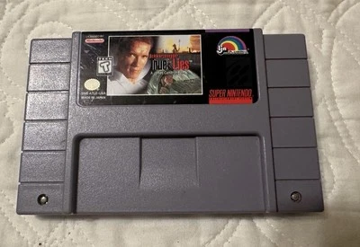 True Lies Video Super Nintendo Game 1995 SNES - Tested & Working Rare - Image 1 of 4