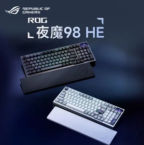 ROG Azoth 98 HE OLED color-screen 8K wireless gaming magnetic-switch keyboard - Picture 1 of 3
