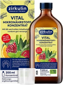 Circolina Vital micronutrienti concentrato 200 ml-66 sostanze vitali, vitamine e minerali - Foto 1 di 12