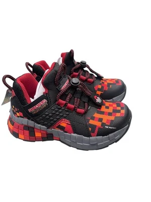 Skechers Kids MEGA Craft CUBOZONE 402197L Negro/Rojo Talla 11 Foto 1 de 4
