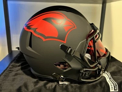 Casco autografiado réplica tamaño completo Patrick Peterson Arizona Cardinals Foto 1 de 4