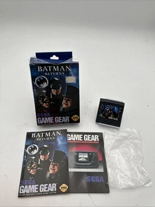 Batman Returns (Sega Game Gear, 1992) en caja (sin bandeja) - Imagen 1 de 9