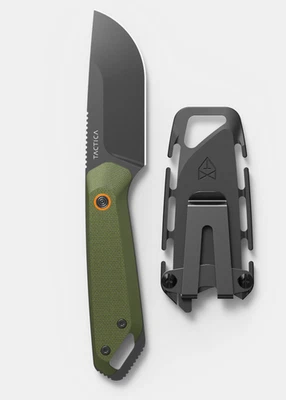 NUEVO EN CAJA CUCHILLO FIJO TACTICA K.300 OLIVA ORIG. $120 Foto 1 de 4