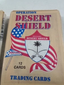 1991 Pacific Operation Desert Storm Card Pack Sealed NEU!!! - Bild 1 von 3