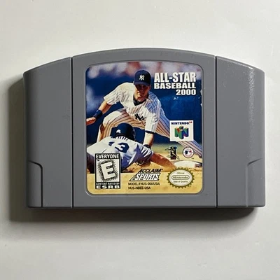 All-Star Baseball 2000 (Nintendo 64, 1999) N64 Cart Only & TESTED - Image 1 of 3