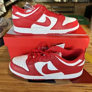 Größe 10 - Nike Dunk Low 2020 University Red St. John's - Bild 1 von 17