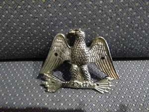 Placa de pared vintage dorada American Eagle 5x4 - Imagen 1 de 2
