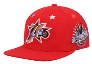 NBA Philadelphia 76ers Mitchell & Ness Adult 97 Top Star Snapback Cap M&N NEW! - Picture 1 of 5