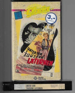 Michel Auclair  Inge Meysel   UNTER DEN tausend LATERNEN  Klassiker  VHS Rarität - Bild 1 von 2