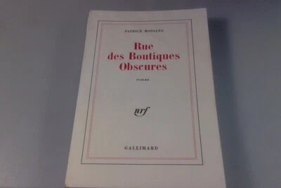 Patrick MODIANO RUE DES BOUTIQUES OBSCURES Gallimard Nrf 1978 - Photo 1/4