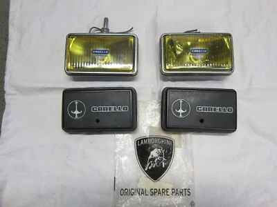 Faros antiniebla Lamborghini Countach JOD Carello con cubiertas de plástico Foto 1 de 4