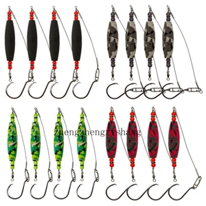 4Pcs/set Fishing Bobbers Catfish Float Rigs Santee Rig for Catfishing Tackle - Picture 1 of 19