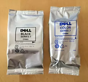 Genuine Dell Inks - SERIES 7 HIGH CAPACITY CH883 + CH884 / 966 968 AiO (INC VAT) - Picture 1 of 1