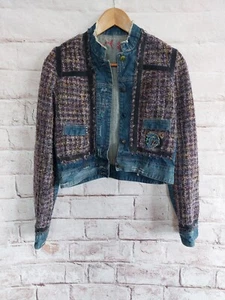 Chaqueta vaquera mujer Desigual T.38 D36 punto - Imagen 1 de 7