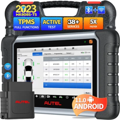 Autel MK808S-TS OBD2 Bluetooth Escáner Diagnosis TPMS IMMO EPB DPF Diagnóstico - Imagen 1 de 4