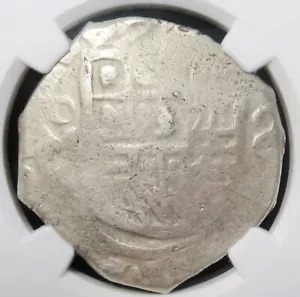 Mexico Felipe IV Cob 8 Reales ND(1634-65), KM45, F12 NGC - Picture 1 of 4