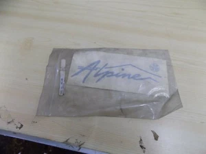 Genuine Peugeot 307 Alpine Tailgate Decal A5140 - Picture 1 of 1