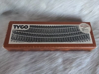 Vintage Tyco Industries Tru-Steel Track 1978 HO Scale Electric Trains 13 Pieces - Image 1 of 4