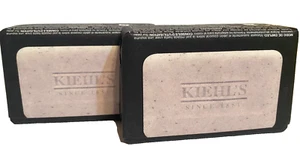 2 x Kiehl's Exfoliating Body Soap w/Jojoba Seed 7.00oz/200 g Each New - Picture 1 of 2