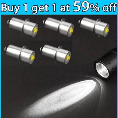 3-6V P13.5S LED Upgrade Bulb for Flashlight Torch Light 180LM Replacement Bulbs - Image 1 of 4
