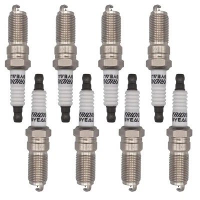 8X Iridium Spark Plugs For Chevrolet Silverado 1500 Corvette GMC Yukon Cadillac - Image 1 of 4