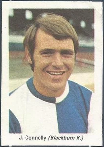 MY FAVOURITE SOCCER STARS 1970-TIGER- #13-BLACKBURN ROVERS-JOHN CONNELLY - Picture 1 of 1