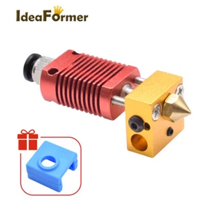 MK8 Kit Hot End estrusore assemblato 0,4-1,75 mm ugello per stampante Ender 3 CR10. - Foto 1 di 6