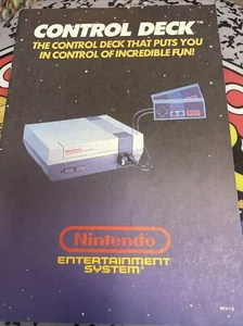 Nintendo NES CONTROL DECK (Console Gioco) Manuale Utente Solo Istruzioni - Foto 1 di 3