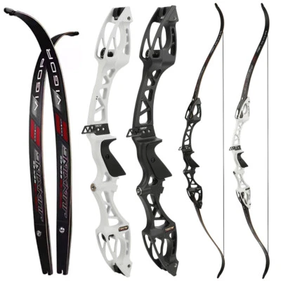 F Interface 20-40lbs Recurve Bow Takedown 25" Riser Archery Competition Hunting - Image 1 of 4