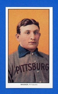 1909 T206 Honus Wagner Piedmont Back 1995 reimpresión IMT Wagner Estate casi nuevo-como nuevo HOF Foto 1 de 2