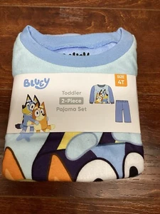 Bluey and Bingo Pups Toddler Long-Sleeved Pajama Set Size 4T - Picture 1 of 2