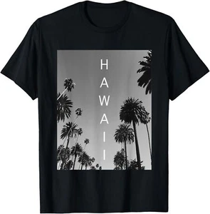 Hawaiian Shirts With Palm Trees Cool Hawaii Vacation GIfts T-Shirt Hoodie - Picture 1 of 13