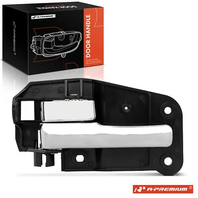 Manija de puerta interior cromada negra conductor delantero izquierdo para Lincoln LS 2000 2001 2002 Foto 1 de 4