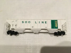 PRECISION MASTERS 1510 N-Gauge 55ft Airslide Hopper, Soo Line SOO 72861 - Picture 1 of 2